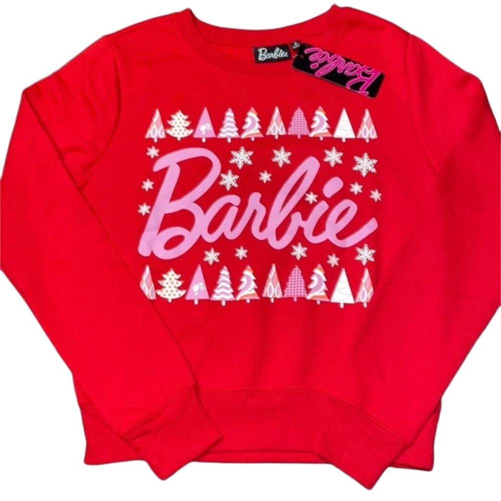 NEW Barbie Winter/Holiday Sweater Size S/M/L - Picture 3 of 7